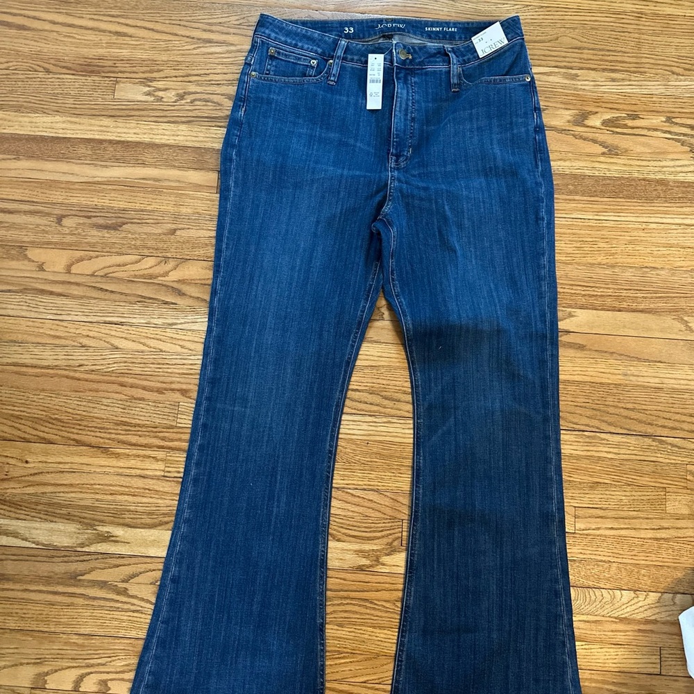 J. Crew Skinny Flare Jeans NWT